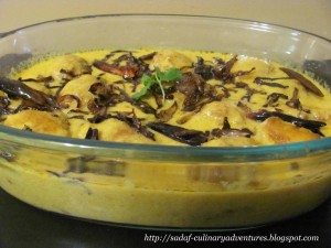Karhi Karhi or kadhi pakora recipe